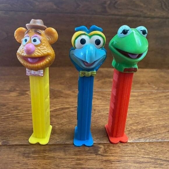 PEZ Vintage Fozzy Kermit Gonzo Pez Dispensers - Picture 1 of 5
